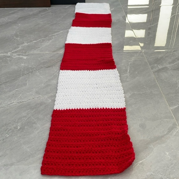 Handmade Crochet Winter Scarf - Picture 5 of 8